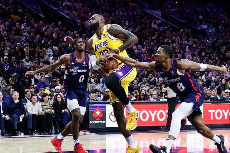 Philadelphia 76ersin nuori pistevahti Tyrese Maxey voi hyvin